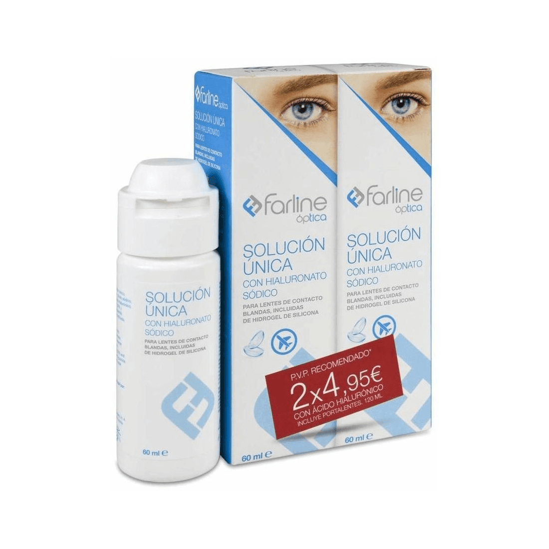 Duplo Farline Solución Única AH de Viaje 2 x 60ml