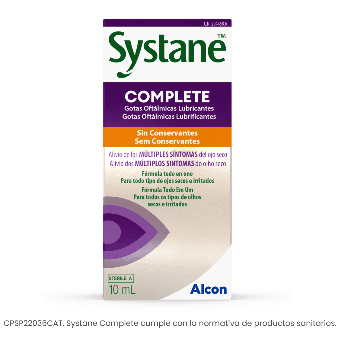 Systane Complete Sin Conservantes Gotas Oftálmicas Lubricantes 10ml