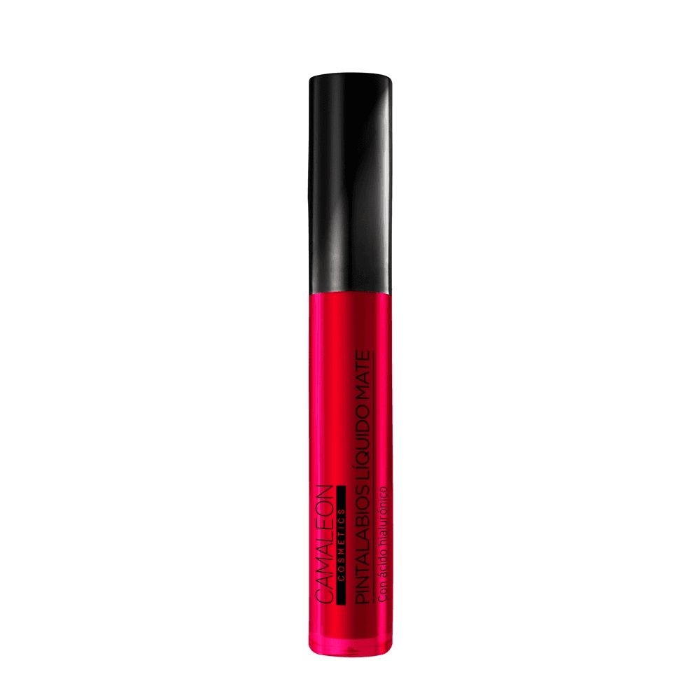 Camaleon Cosmetics Labial Liquido Mate Rojo Carmin 8ml