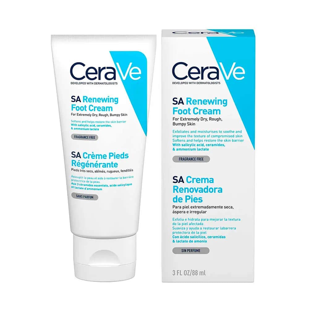 Cerave Crema pies exfoliante hidratante 88ml