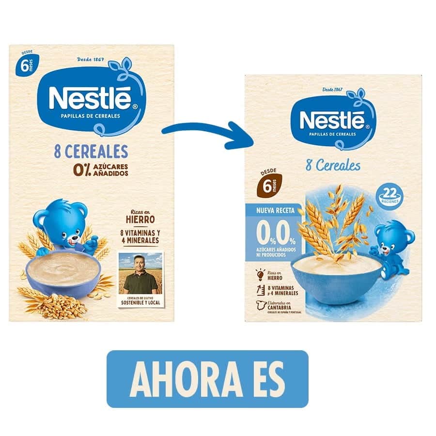 Nestlé 8 Cereales 600g