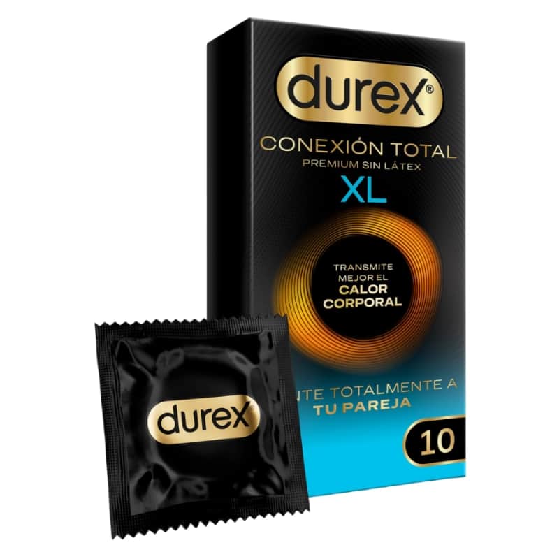 Durex Conexión Total XL Preservativos Sin Látex 10 unidades
