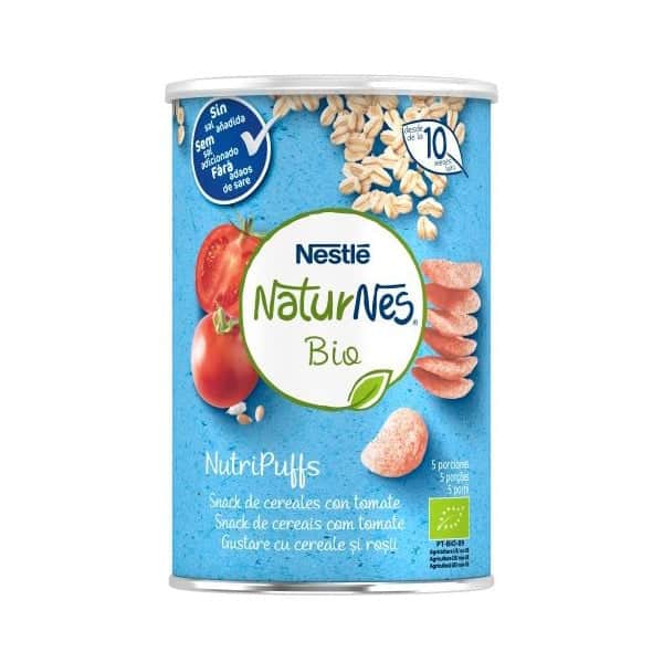 Nestlé Naturnes Bio NutriPuffs Tomate 35g