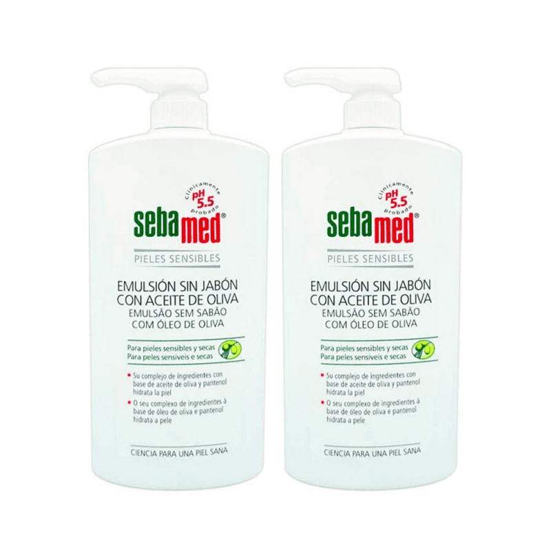 Sebamed Duplo Emulsión Aceite Oliva 2x750ml